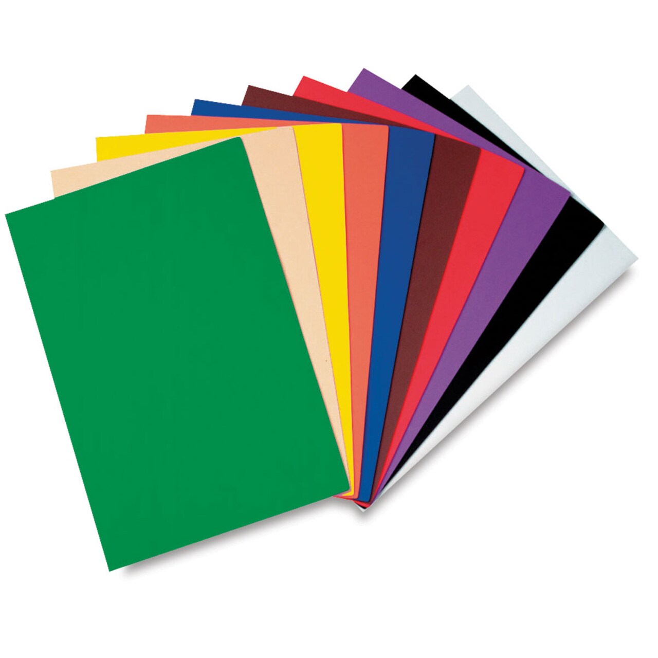 Creativity Street WonderFoam Peel & Stick - Mulitcolored Sheets, 9" x 12", Pkg of 20